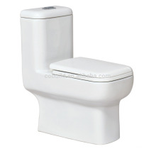 CB-9813 Ceramic One Piece Floor Mounted Square Toilet 0.8 / 1.6GPF economia de água fácil instalação cômoda de banheiro
